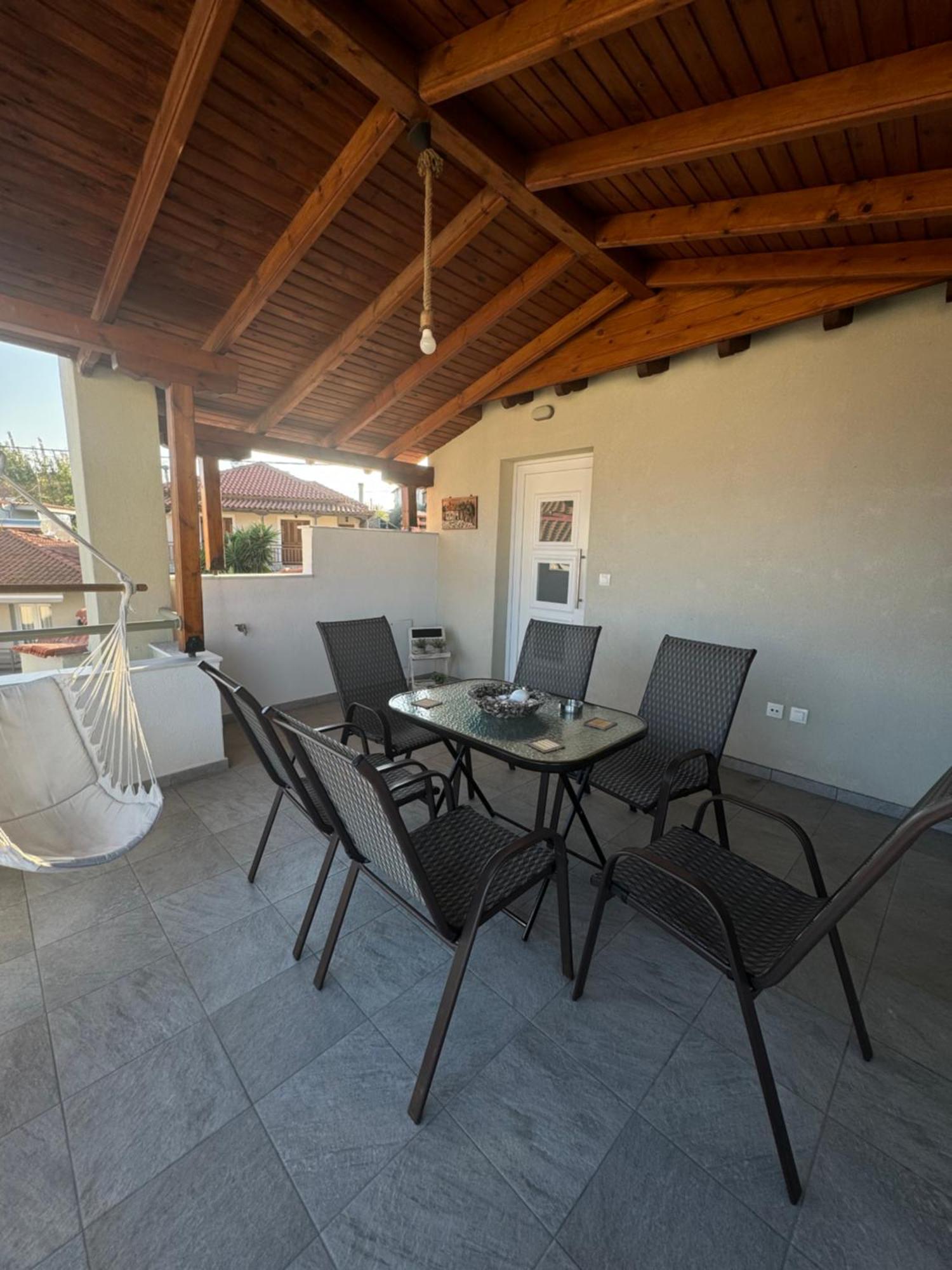 Private Modern Apartment Nea Roda Exterior foto