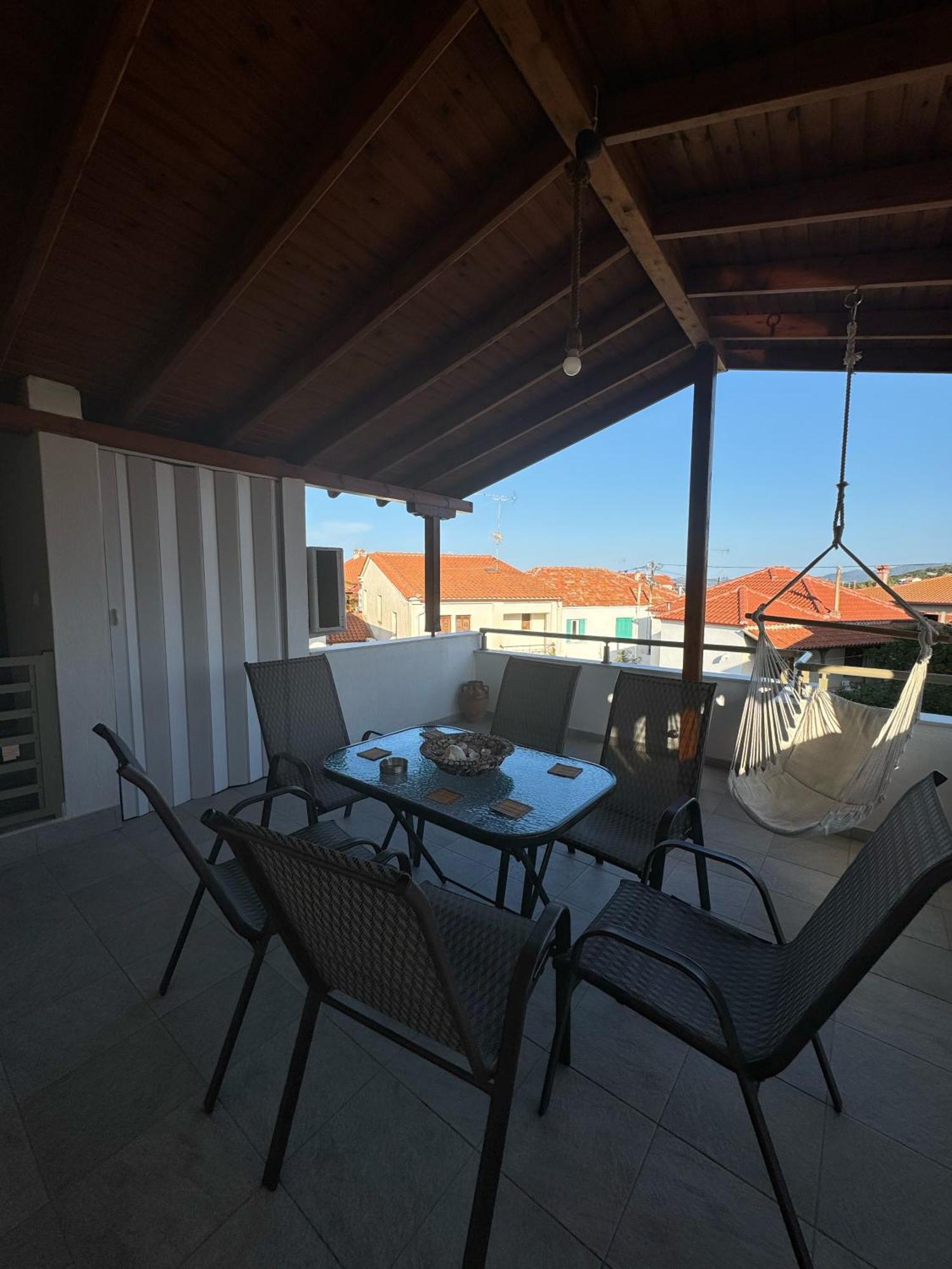 Private Modern Apartment Nea Roda Exterior foto